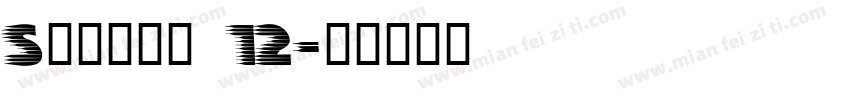 Speedy 12字体转换